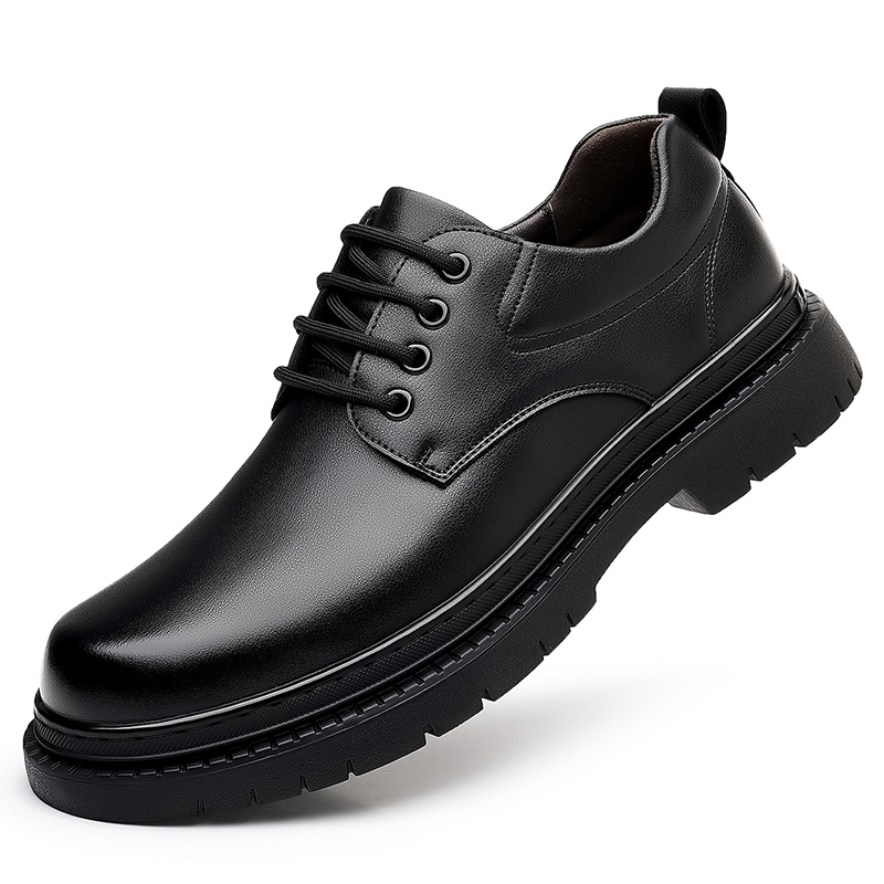 Formal Men Daily Wear Footwear - Sapatos sociais masculinos de couro, confortáveis
