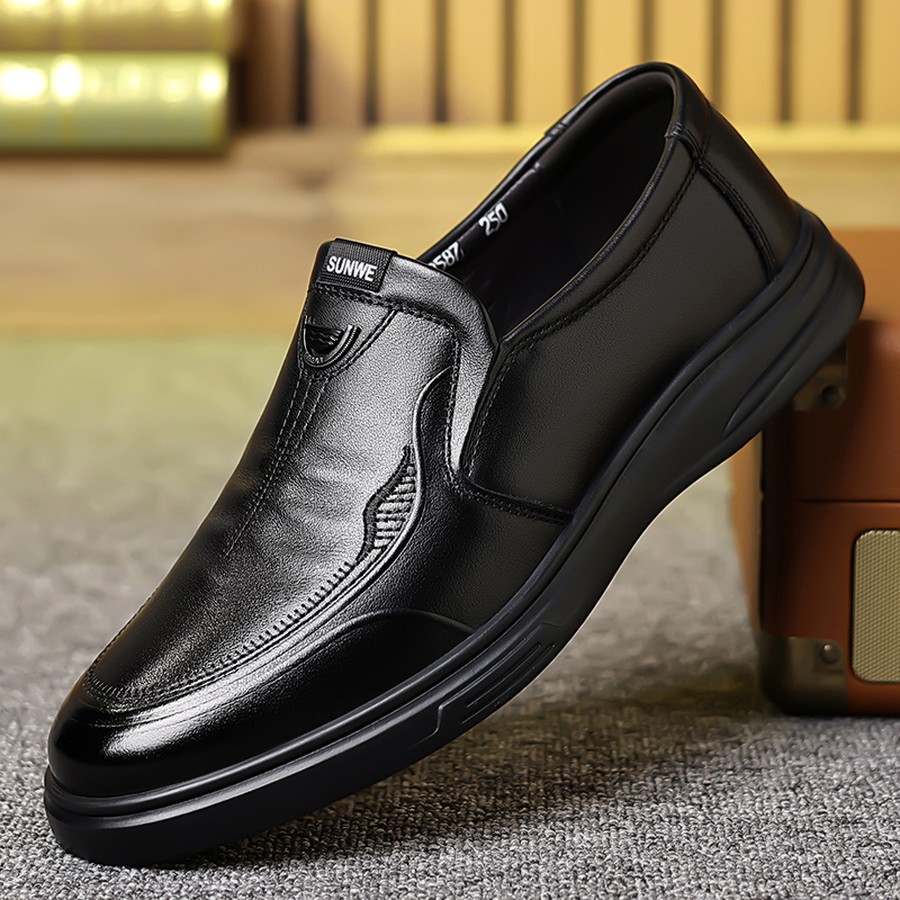 Formal Upper Wear Men - Mocassins Masculinos Slip-On de Cano Baixo