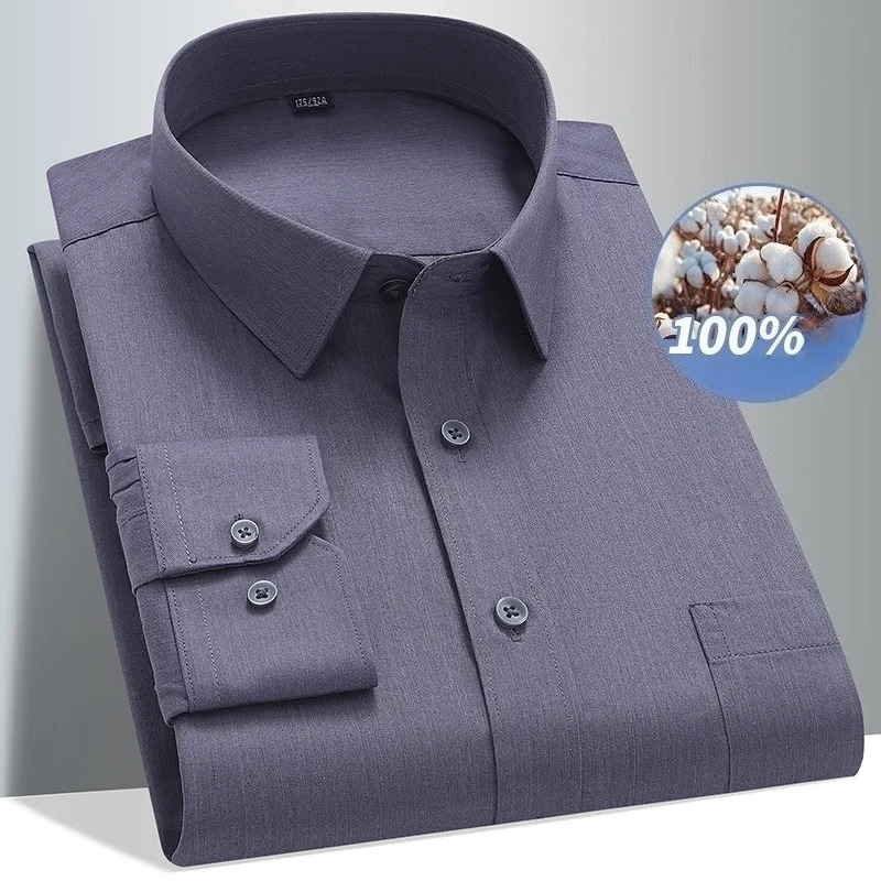 Men Formal Wear Black And White - 8xl 100 algodão camisa de manga