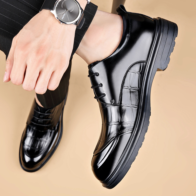 Formal Men Daily Wear Footwear - Sapatos de couro formais para homem,