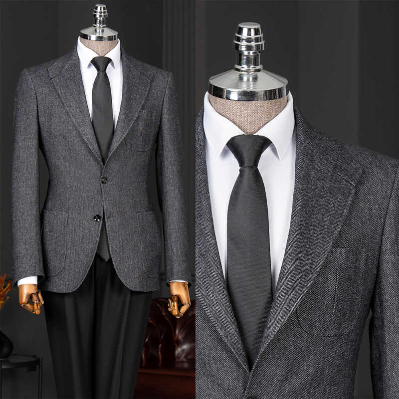 Men'S Formal Wear No Suit - Terno Clássico Masculino de 2 Peças