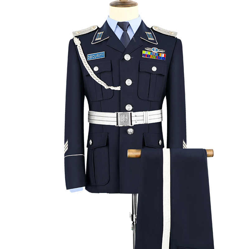 Estilo prussiano cor azul prof - Men Formal Wear Sale avaliação e preço