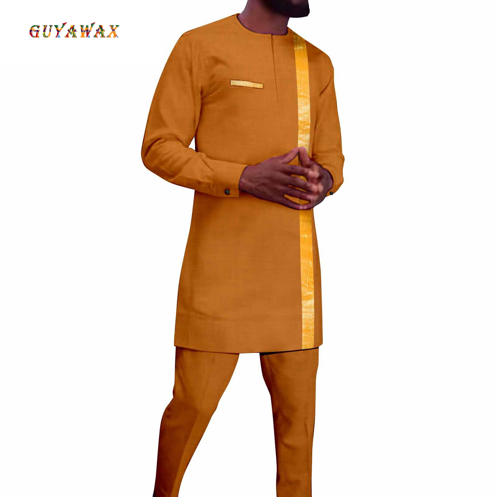 Roupas Africanas para Homens,  - Men Formal Party Wear Shirt avaliação e preço