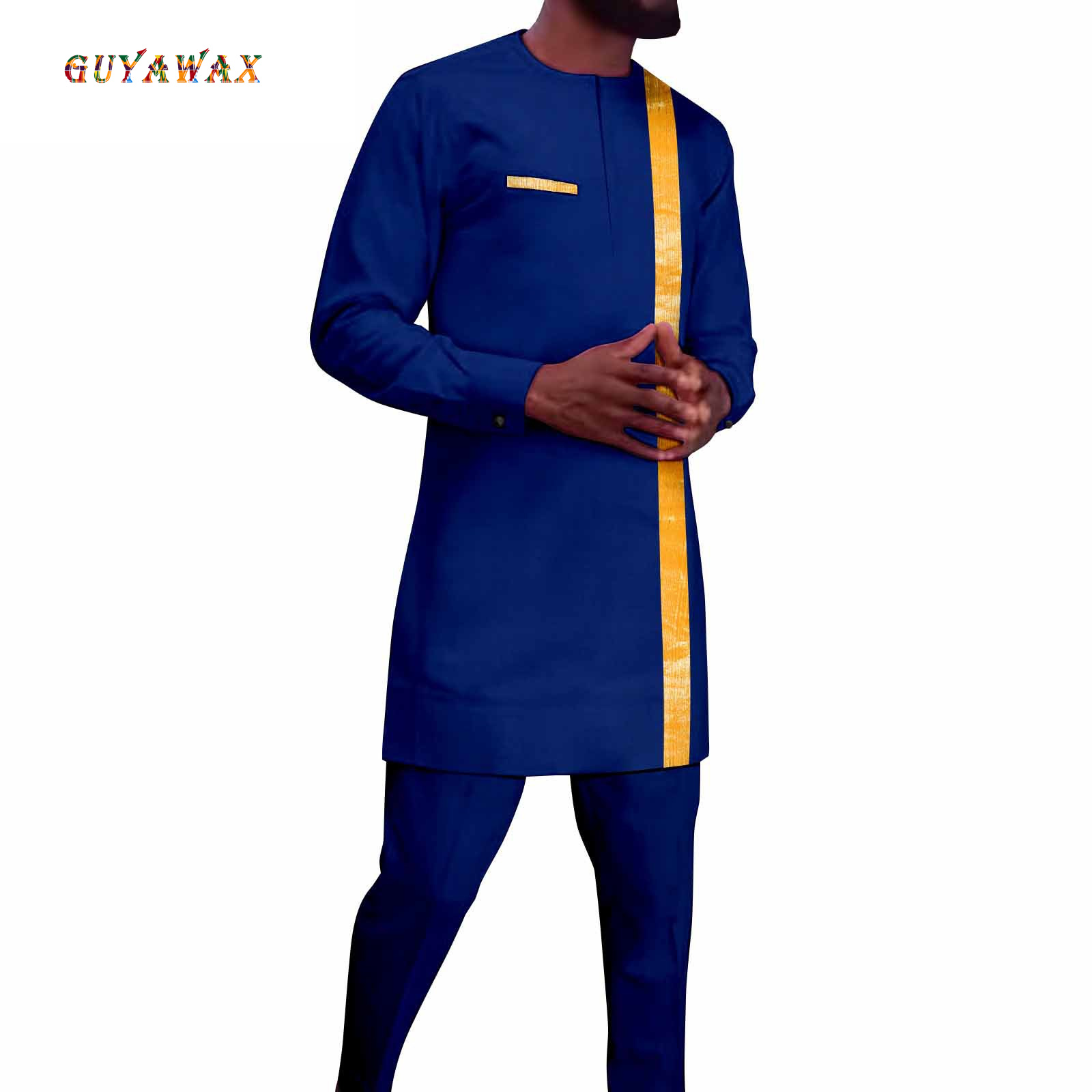 Roupas Africanas para Homens,  - Men Formal Party Wear Shirt avaliação e preço