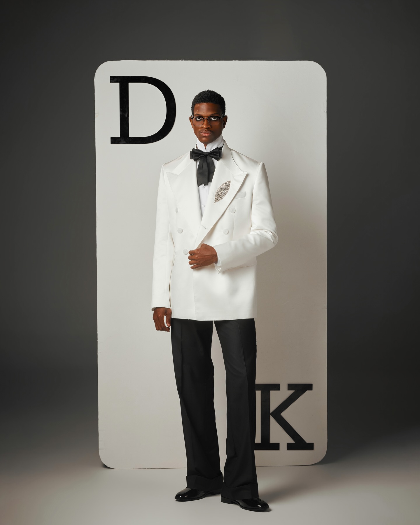Conjunto de Terno Masculino Br - Men Formal Wear Black And White avaliação e preço