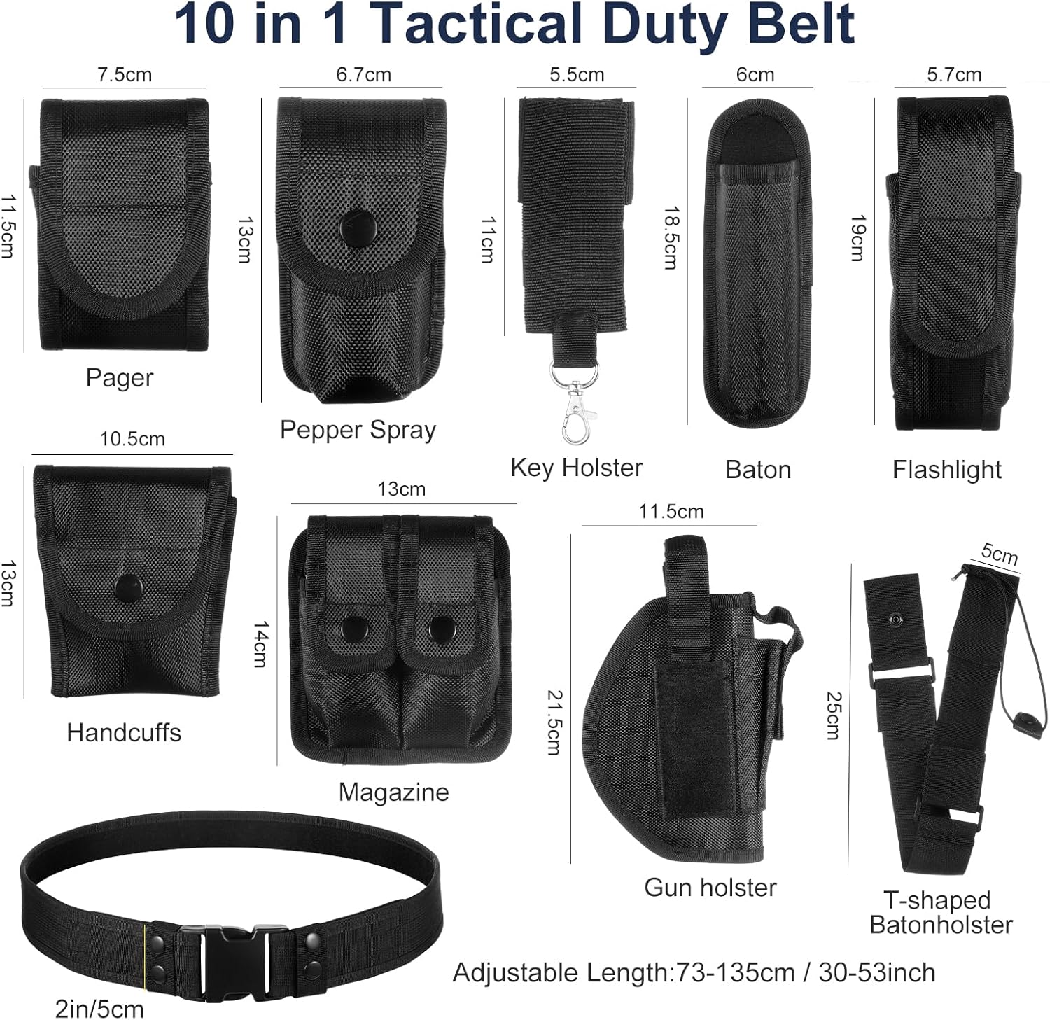 Cintos de segurança da polícia - Men'S Formal Wear Belt avaliação e preço