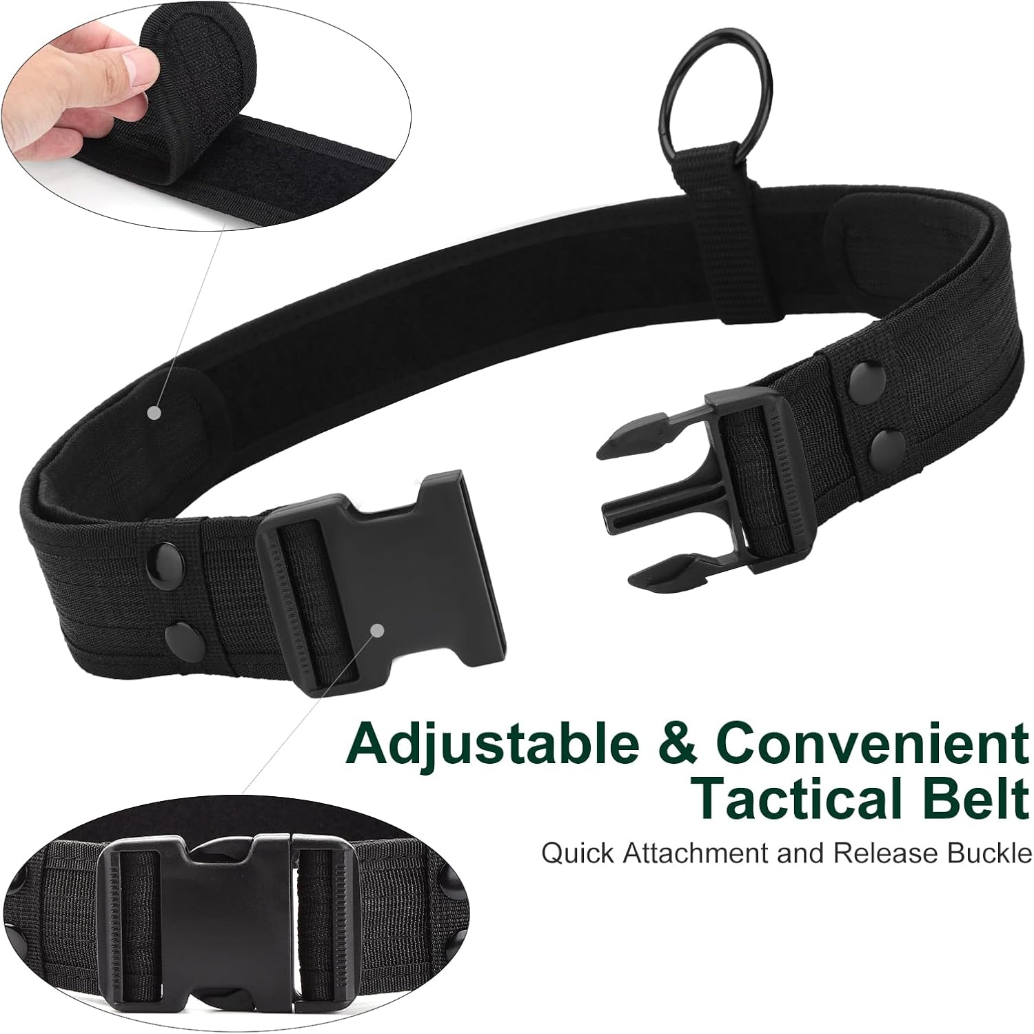 Cintos de segurança da polícia - Men'S Formal Wear Belt avaliação e preço