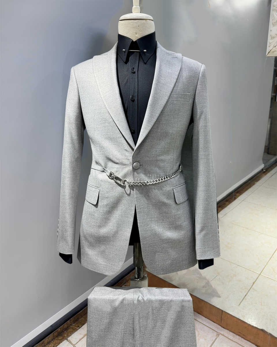 Ternos masculinos casuais 3 pe - Men'S Formal Wear Belt avaliação e preço