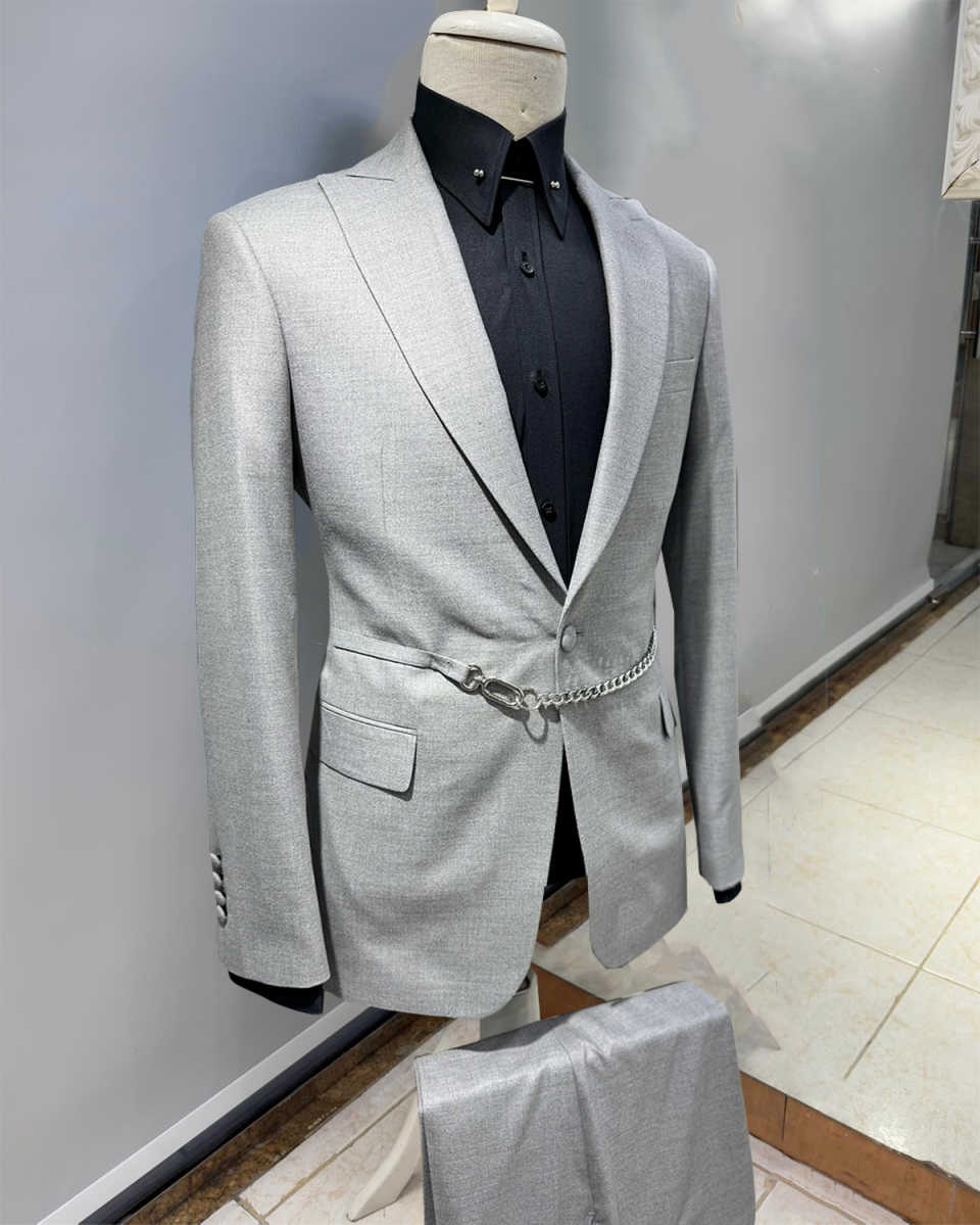 Ternos masculinos casuais 3 pe - Men'S Formal Wear Belt avaliação e preço
