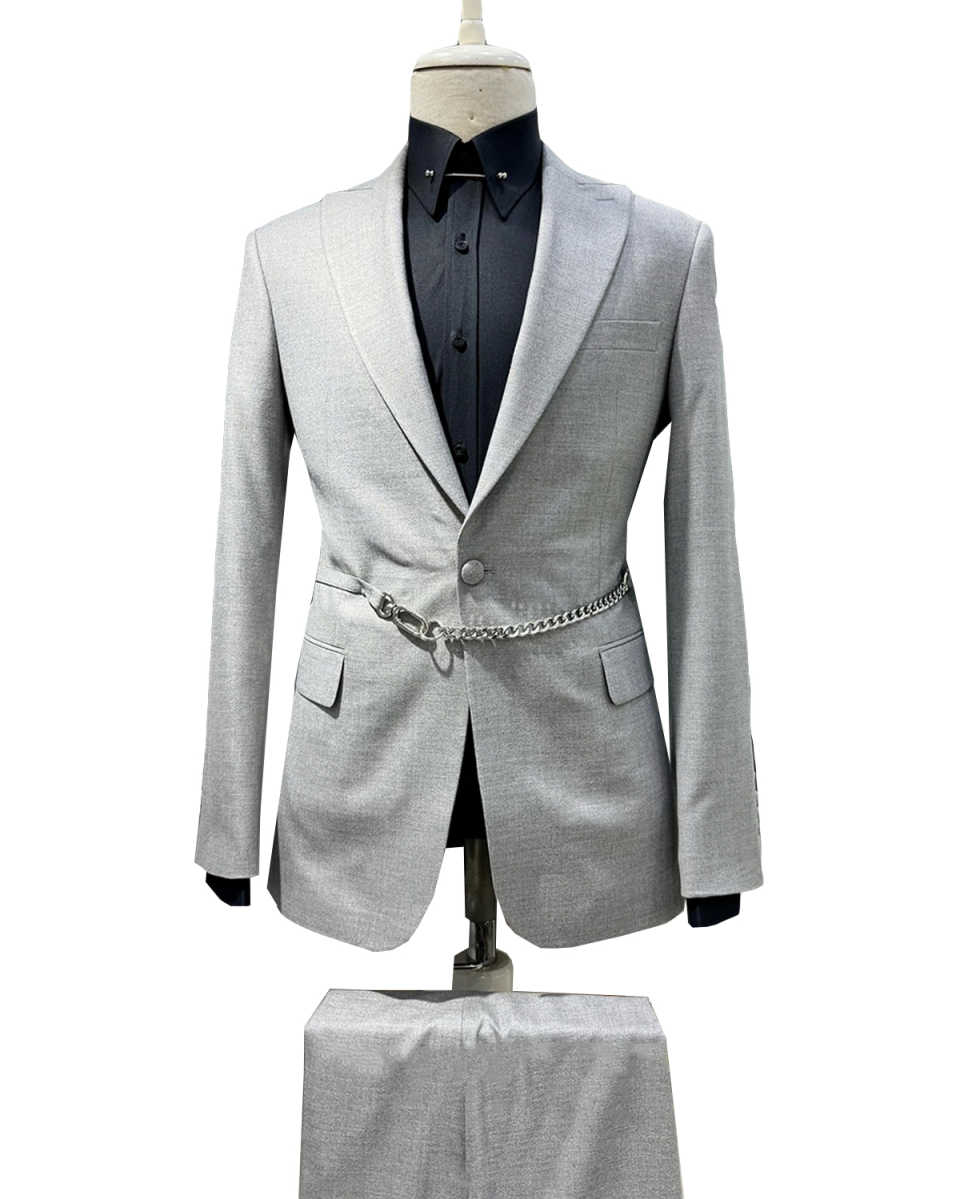 Ternos masculinos casuais 3 pe - Men'S Formal Wear Belt avaliação e preço