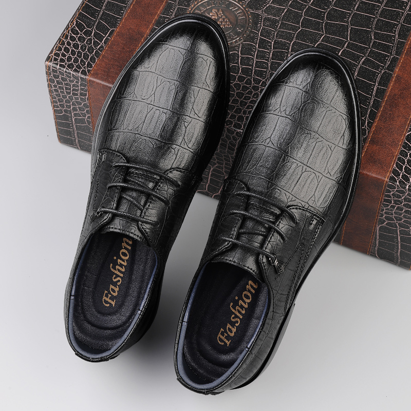 Sapatos sociais masculinos, de - Formal Men Daily Wear Footwear avaliação e preço