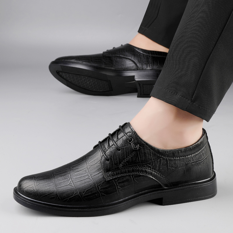 Sapatos sociais masculinos, de - Formal Men Daily Wear Footwear avaliação e preço