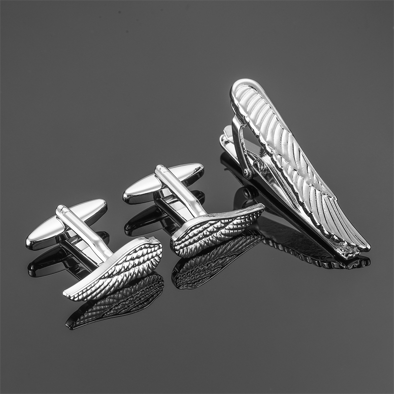 Conjunto de abotoaduras e clip - Dress Shirt French Cuff avaliação e preço