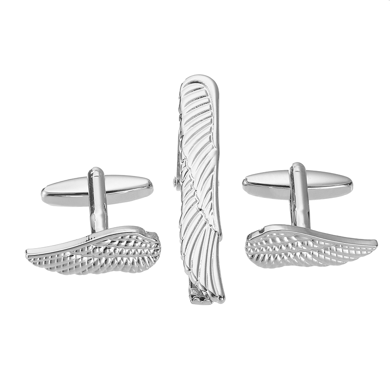 Conjunto de abotoaduras e clip - Dress Shirt French Cuff avaliação e preço