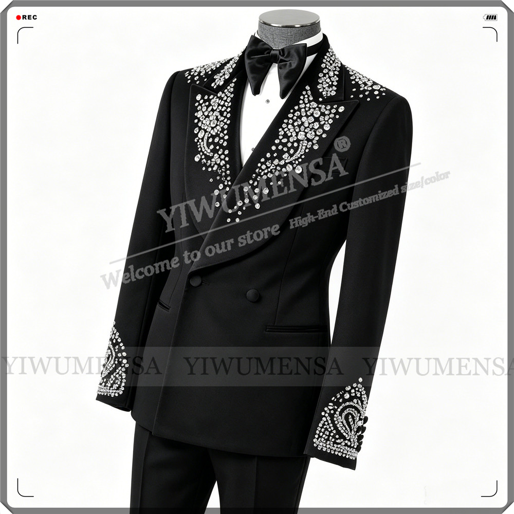 Terno de casamento luxuoso par - Men'S Formal Wear No Suit avaliação e preço
