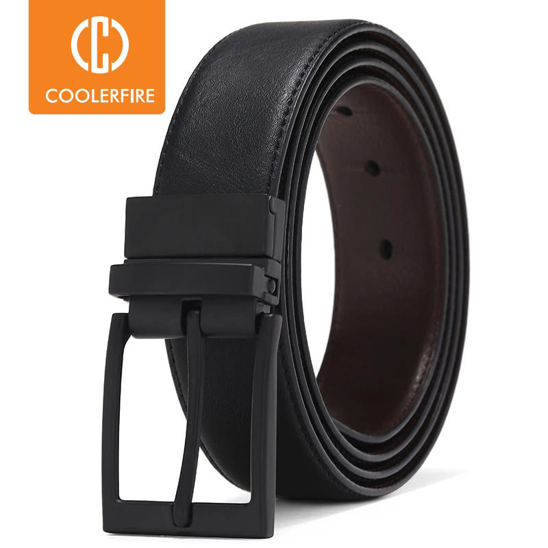 Cinto Masculino de Couro Genuí - Men'S Formal Wear Belt avaliação e preço