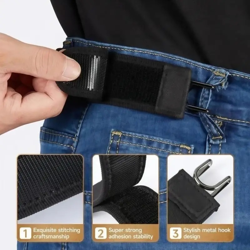 Cinto Elástico Unissex Sem Fiv - Men'S Formal Wear Belt avaliação e preço