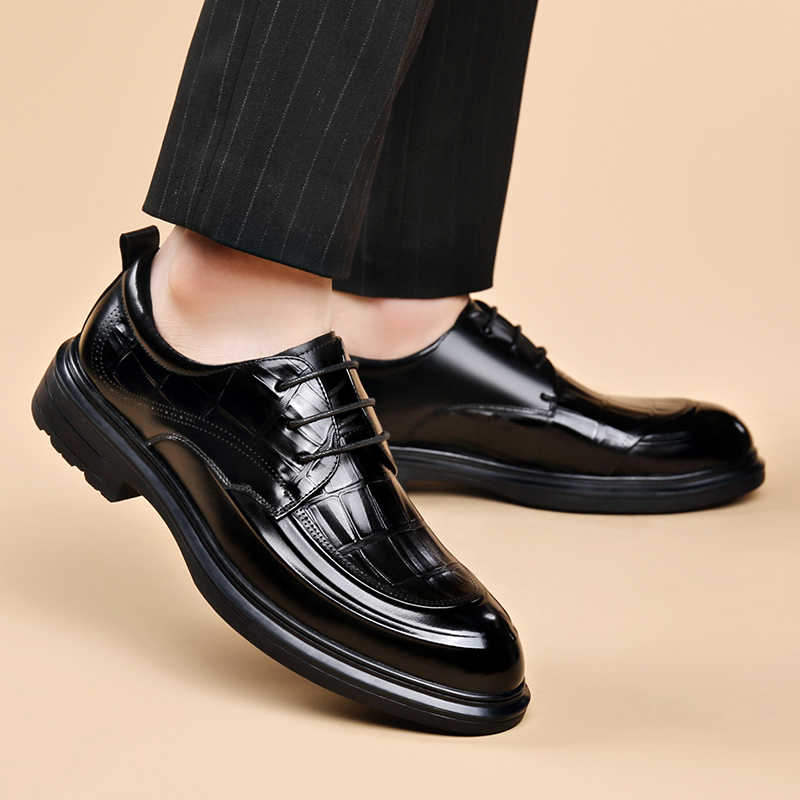 Sapatos de couro formais para  - Formal Men Daily Wear Footwear avaliação e preço
