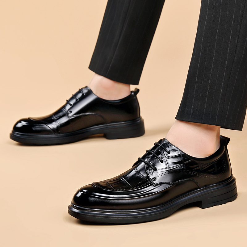 Sapatos de couro formais para  - Formal Men Daily Wear Footwear avaliação e preço