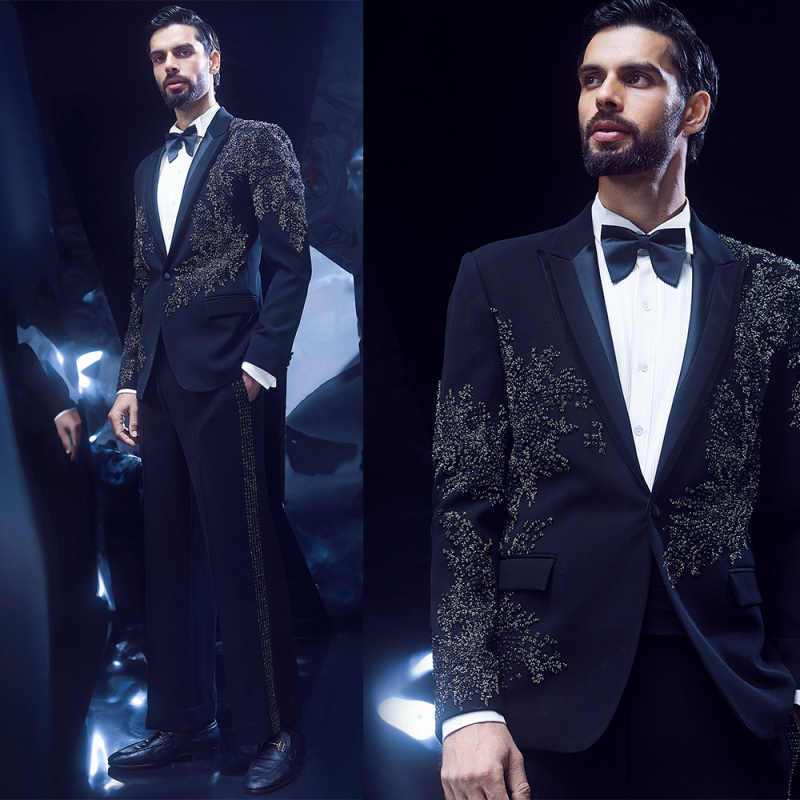 Moda casamento masculino terno - Men'S Formal Wear No Suit avaliação e preço